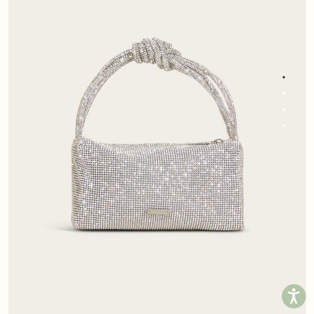 Cult Gaia Sienna mini rhinestone bag